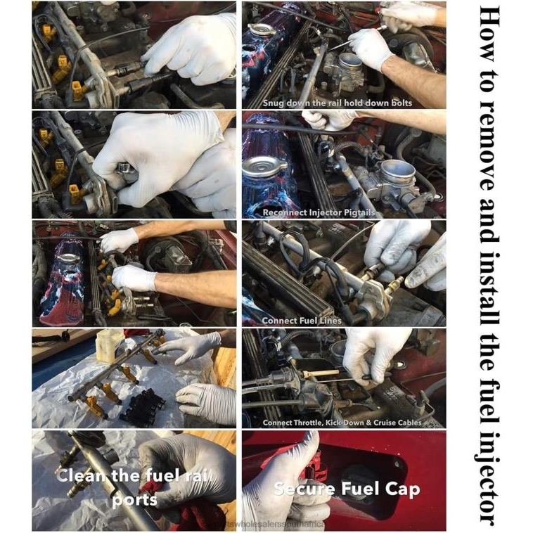 Car Parts Wholesalers South Africa - IWP212 Fuel Injector for FORD 1.6L 0NLNF675