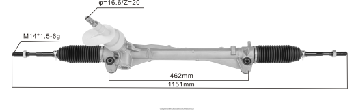 Auto Parts Wholesale Near Me - Power Steering Rack 26284042 B6T8422703 CHEVROLET