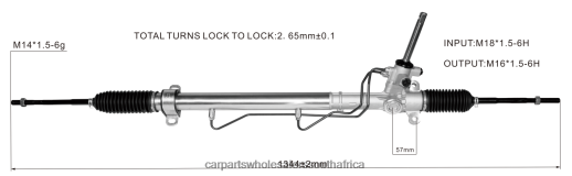 Car Parts South Africa Online - Power Steering Rack 22930456 B6T8422707 CHEVROLET