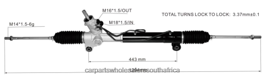 Car Parts South Africa - Power Steering Rack 96626519 96626518 04817547 96626520 B6T8422706 CHEVROLET