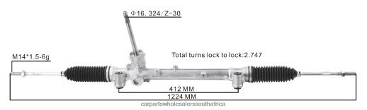 Auto Parts Wholesale Online - Power Steering Rack 77367810 68263318AA 52060738 52060739 51967456 52076430 52113668 52005180 51936135 52158027 52158028 B6T8422794 DODGE/CHRYSLER