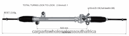 Car Parts Wholesale - Power Steering Rack JX6C-3A500-AD B6T8422664 FORD