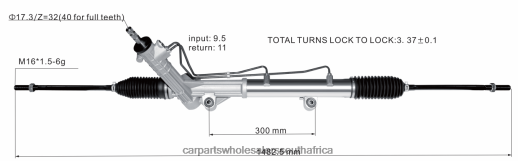 Car Spare Part Wholesale - Power Steering Rack 97VB3N503BA 97VB3N503AA B6T8422669 FORD