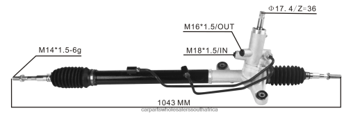 Car Parts South Africa Online - Power Steering Rack 53601-SNA-A52 53601-SNA-A04 71632-26010 B6T8422527 HONDA