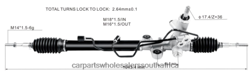 Car Parts South Africa - Power Steering Rack 53601-SNB-T02 B6T8422535 HONDA