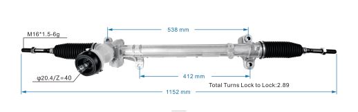 Car Parts Wholesale - Power Steering Rack 56500-C1000 56500-C3000 56500-D4000 56500-E6000 56500-D4800 B6T8422745 HYUNDAI/KIA