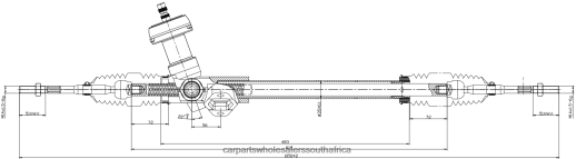 Car Parts Wholesale - Power Steering Rack GZ811A6201 B6T8422763 HYUNDAI/KIA