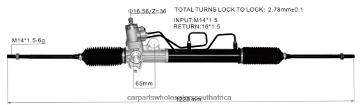 Car Parts Wholesalers South Africa - Power Steering Rack 57700-22601 57700-2F100 577002F650 577002F101 57710-2F000 B6T8422735 HYUNDAI/KIA