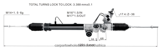 Auto Parts Wholesalers In South Africa - Power Steering Rack 8-97943518-0 8-97944520-0 B6T8422603 ISUZU