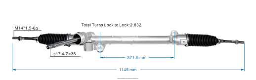 Auto Parts Wholesale Near Me - Power Steering Rack BELG-32-110A BCKA-32-110A/B B6T8422640 MAZDA