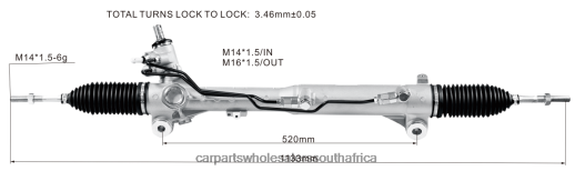 Car Spare Part Wholesale - Power Steering Rack UA3N-32-110 B6T8422642 MAZDA