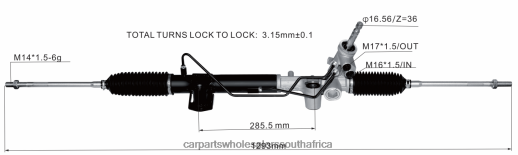 Auto Parts Wholesale Near Me - Power Steering Rack 4410A259 B6T8422559 MITSUBISHI