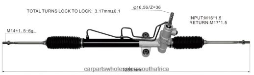 Car Parts Wholesale - Power Steering Rack MR961356 B6T8422547 MITSUBISHI