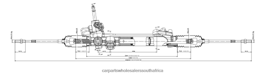 Car Parts Wholesalers South Africa - Power Steering Rack 4410A064 4410A308 B6T8422555 MITSUBISHI