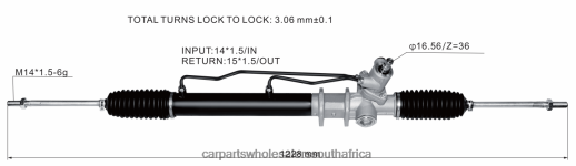Car Parts Wholesalers South Africa - Power Steering Rack MB351994 57705-43011 57700-43000 57705-43011 57705-43010 B6T8422546 MITSUBISHI