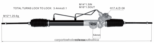 Auto Parts Wholesale Near Me - Power Steering Rack 49001-WD001 B6T8422595 NISSAN