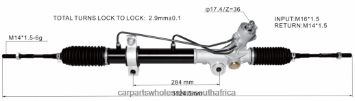 Auto Parts Wholesale Online - Power Steering Rack 49001-9Y200 B6T8422596 NISSAN