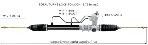 Car Parts South Africa - Power Steering Rack MB682055 PW824267 B6T8422652 PROTON/PERODUA