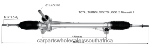Car Parts South Africa Online - Power Steering Rack 23863012 B6T8422833 ROEWE