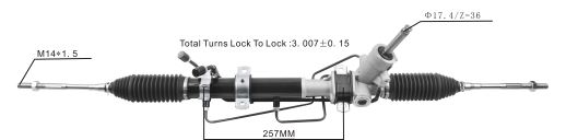 Car Parts South Africa - Power Steering Rack 34110SA080 34110SA130 B6T8422814 SUBARU