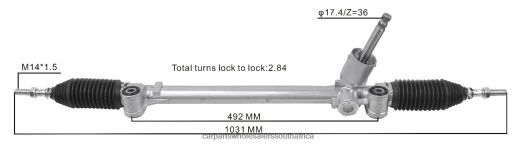 Auto Parts Wholesale Suppliers South Africa - Power Steering Rack 48580-71L13 B6T8422620 SUZUKI