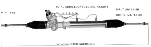 Auto Parts Wholesale Online - Power Steering Rack 44200-28210 B6T8422506 TOYOTA