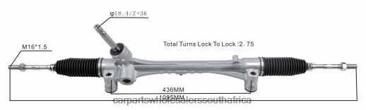 Auto Parts Wholesale Online - Power Steering Rack 45510-02420 45510-02840 B6T8422443 TOYOTA