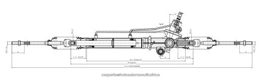 Auto Parts Wholesalers In South Africa - Power Steering Rack 44250-0B020 B6T8422468 TOYOTA