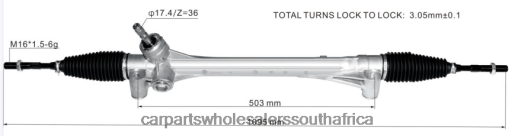 Car Parts Wholesale - Power Steering Rack 45510-0F060 45510-0F070 45510-0F010 45510-0F020 45510-0F050 45510-0F061 B6T8422466 TOYOTA