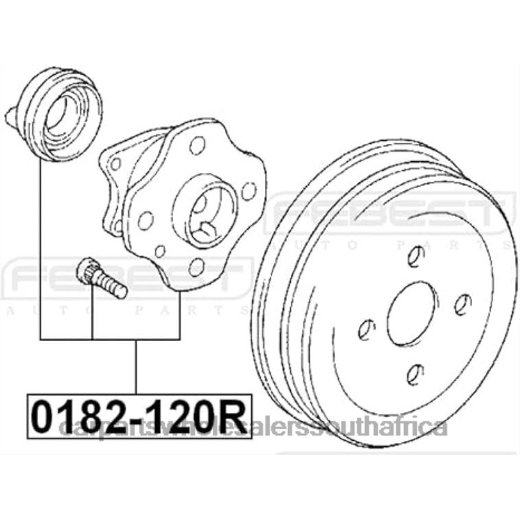 Car Parts Wholesalers South Africa - 4245012051 - Wheel Hub 0NLNF18